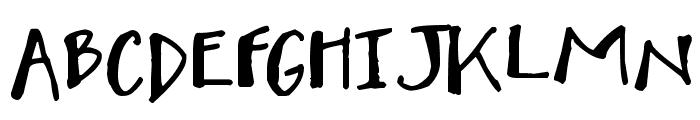 Mighty to Save Font UPPERCASE