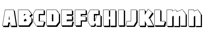 MightyShadowBlack Font LOWERCASE