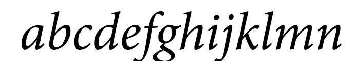 Mignon-It Font LOWERCASE
