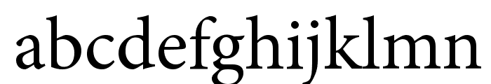 Mignon-Regular Font LOWERCASE