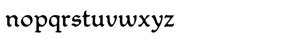 Mikadan Regular Font LOWERCASE