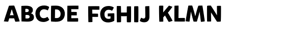 Mikado Bold Font UPPERCASE
