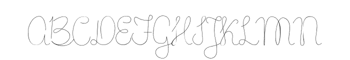 Mikelis-Light Font UPPERCASE