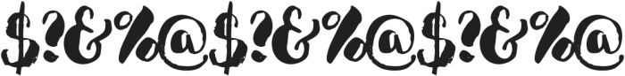 Miletta Typeface otf (400) Font OTHER CHARS