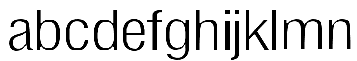 Milford Light Font LOWERCASE