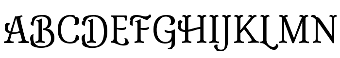 Milonga Font UPPERCASE