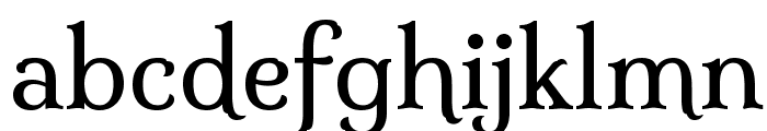 Milonga Font LOWERCASE