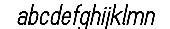 MindBlue Bold Italic Font LOWERCASE