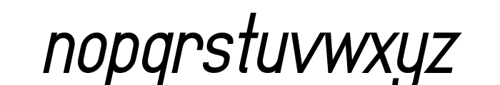 MindBlue Bold Italic Font LOWERCASE