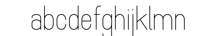MindBlue Light Font LOWERCASE