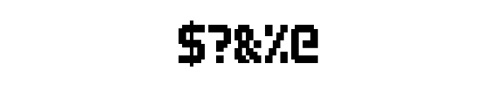 Mini Pixel-7 Font OTHER CHARS