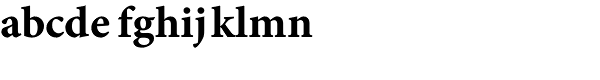 Minion Capt Bold Font LOWERCASE