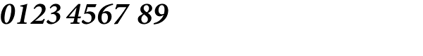 Minion Capt Semibold Italic Font OTHER CHARS