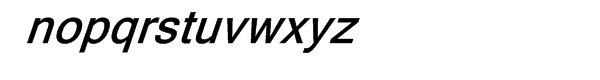 Minion® Expert Bold Italic Font LOWERCASE