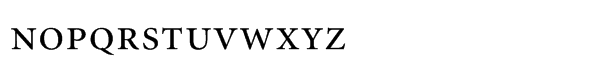 Minion® Regular SC OsF Font LOWERCASE