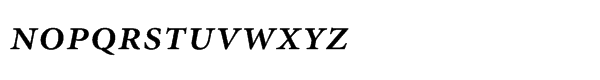 Minion® Semibold Italic SC OsF Font LOWERCASE