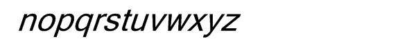 Minion® Swash Italic Font LOWERCASE
