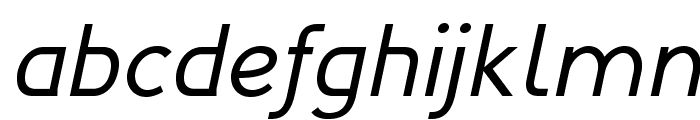 MintSpiritNo2-Italic Font LOWERCASE