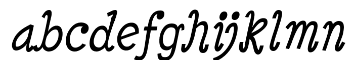 Minya Nouvelle Italic Font LOWERCASE