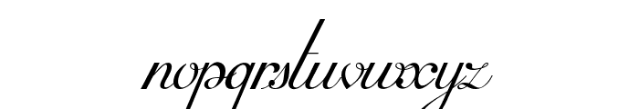 Mirella Script Limited Free Version.vfb Font LOWERCASE