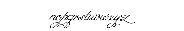 MissFajardose-Regular Font LOWERCASE