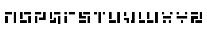 Missile Man Font LOWERCASE