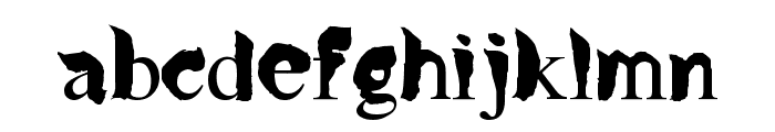 MissingLink Font LOWERCASE