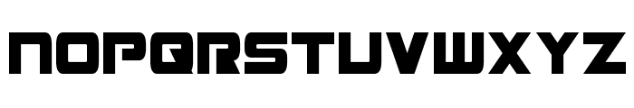 Mission GT-R Condensed Font LOWERCASE