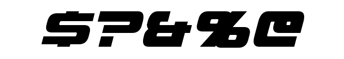 Mission GT-R Italic Font OTHER CHARS