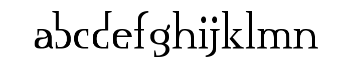 Mississauga Font LOWERCASE