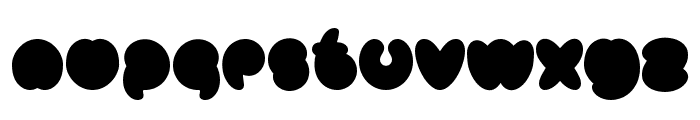 Mister Loopy Fill Font LOWERCASE