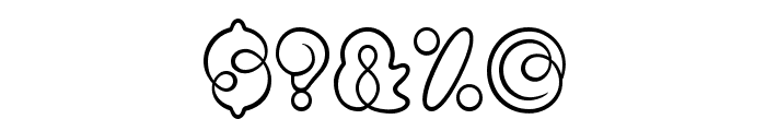 Mister Loopy Regular Font OTHER CHARS