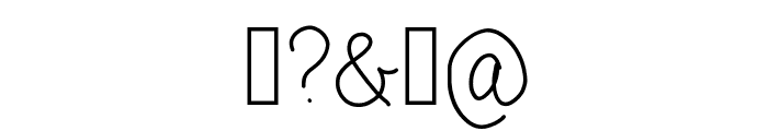 midnight snacks Font OTHER CHARS