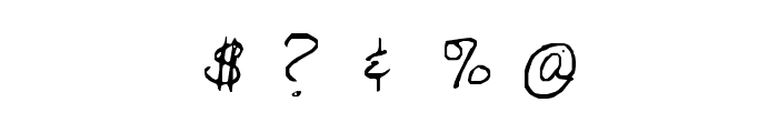 mimi Font OTHER CHARS