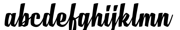 MJ AlGhifari Font LOWERCASE