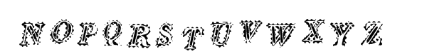 MK Ultra Font UPPERCASE