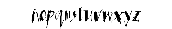 MKristall Font LOWERCASE