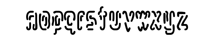 Mlurmlry-Regular Font LOWERCASE