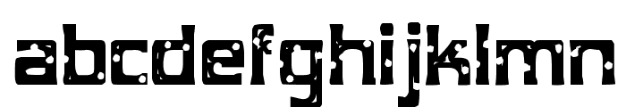 MobConcrete-Regular Font LOWERCASE