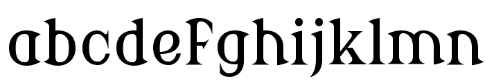 Modern Antiqua Font LOWERCASE