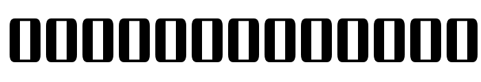 Modern III Font UPPERCASE