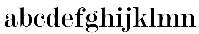 Modern No.20 BT Font LOWERCASE