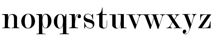 Modern No.20 BT Font LOWERCASE