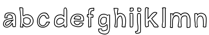 Mogghla Font LOWERCASE