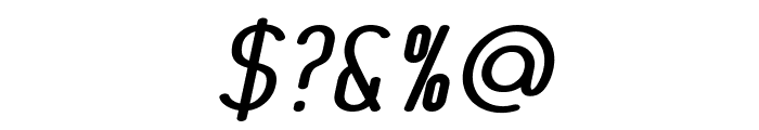 MonaBella Italic Font OTHER CHARS