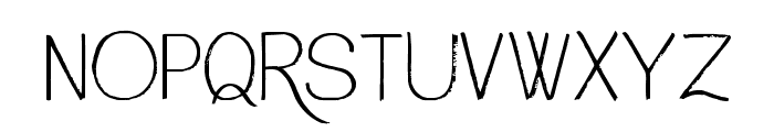 MondayMorning-Regular Font UPPERCASE