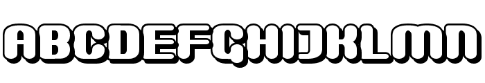 Monster Shadow Font LOWERCASE