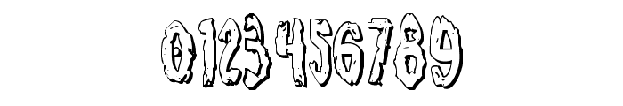 Monsterama 3D Regular Font OTHER CHARS