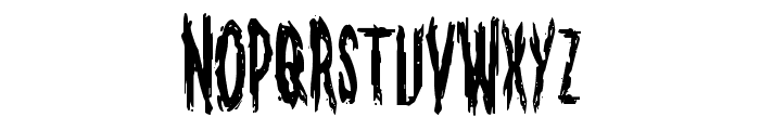 Monsterama Condensed Font LOWERCASE