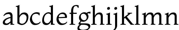 Montaga-Regular Font LOWERCASE